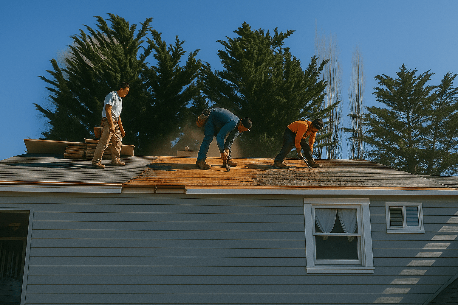 A.L.P Roofing team and company
